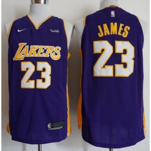 lakers lebron jersey purple